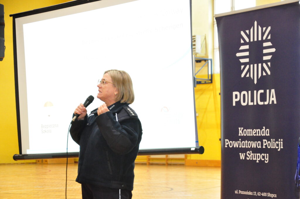 Osoba przemawiająca do publiczności