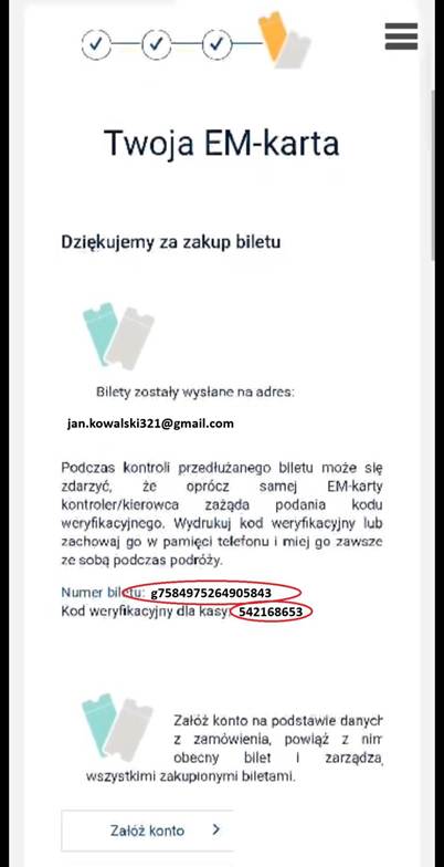 Zdjęcie strony internetowej pks konin na komputerze pokazna jest opcja zapisu em karty po płatności